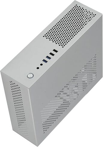 A10 Miniature Desktop Computer Metal Case with Strategic Ventilation for Stable Hardware Operates Vertical/Horizontal Computer Chassis in Saudi Arabia