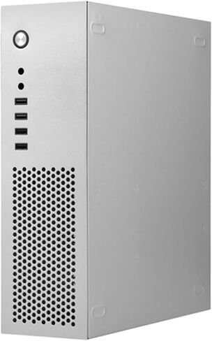 A10 Miniature Desktop Computer Metal Case with Strategic Ventilation for Stable Hardware Operates Vertical/Horizontal Computer Chassis in Saudi Arabia