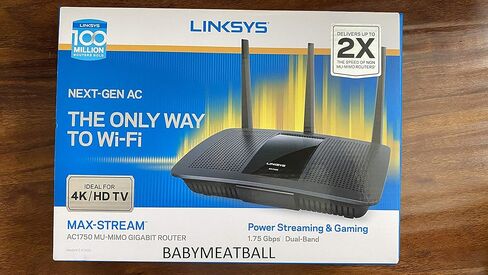 راوتر لينكسيس MAX-STREAM AC1750 الجيل التالي AC MU-MIMO الذكي واي فاي (EA7400) in Kuwait
