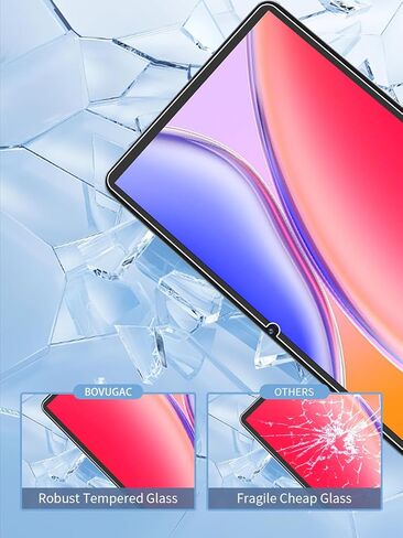 [2 Pack] Screen Protector for PRITOM TAB12/PRITOM TAB11 Tablet 10 Inch Tempered Glass Film, Screen Protector for PRITOM L10 5G 10" Tablet Anti-Scratch & Sensitive & 9H Hardness in Kuwait