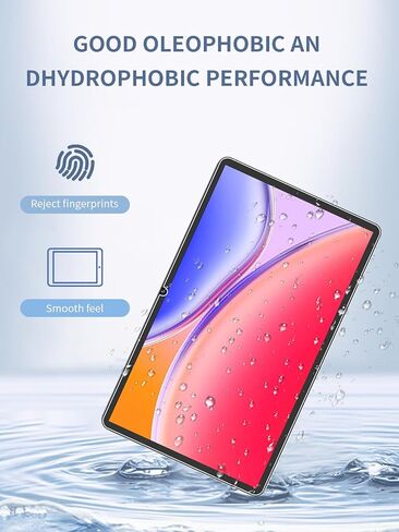 [2 Pack] Screen Protector for PRITOM TAB12/PRITOM TAB11 Tablet 10 Inch Tempered Glass Film, Screen Protector for PRITOM L10 5G 10" Tablet Anti-Scratch & Sensitive & 9H Hardness in Kuwait
