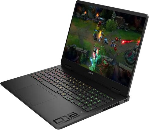 HP OMEN 16 Ultra Slim AI Gaming Laptop 16.0" 144Hz 2K Display (Intel Ultra 7-255H, GeForce RTX 5060 8GB, 16GB DDR5, 1TB PCIe SSD, 4-Zone RGB KB, WiFi 6E, Win 11 Pro) w/DKZ USB Port Expander in Kuwait