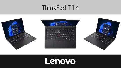 Lenovo ThinkPad T14 (Intel Ultra 5-225U, 16GB DDR5, 512GB PCIe SSD, Intel Graphics, Win 11 Pro) w/USB Port Expander in Kuwait