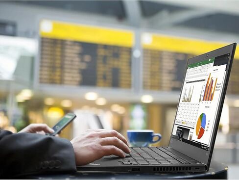 كمبيوتر محمول Lenovo ThinkPad T480s i7، شاشة 14 بوصة FHD (1920x1080) كمبيوتر Core i7-8th، ذاكرة وصول عشوائي 16 جيجا، 512 جيجا SSD، نوع C، HDMI، Thunderbolt، Windows 11 Pro (متجدد) in Kuwait