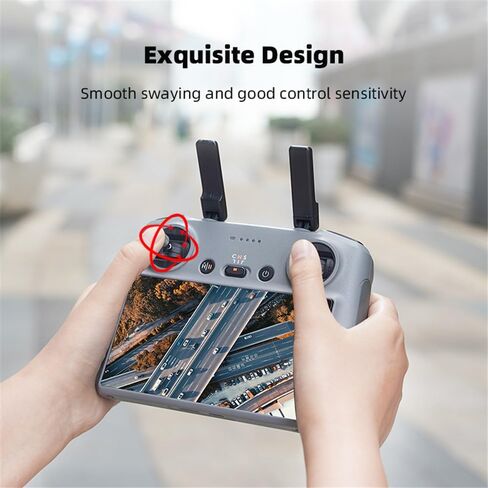 Joystick Sticks Thumb Rocker for DJI Lito X1 Mini 5 Pro Avata 360 Flip Air 3S Air 3 Mini 4 PRO for DJI RC 2 Remote Controller Aluminium Alloy Non-Slip Sticks Camera Drone Accessories Parts in Kuwait