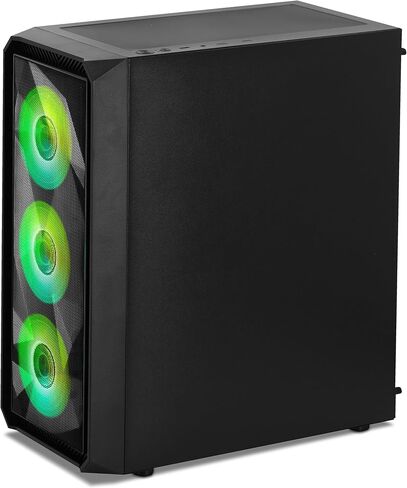 YEYIAN Gaming Desktop PC, AMD Ryzen 5 8400F 4.7 GHz, RTX 5060 Ti 8GB GDDR7, 1TB NVMe SSD, 32GB DDR5 6000 MHz, 650W 80+ Gold, Windows 11 Home, Model YPA-TA84F0C-56T1N in Kuwait