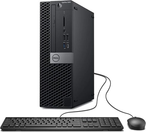 Dell OptiPlex 5060 SFF Desktop PC Computers Small Form Factor, Intel i7-8700 6-Core, 8GB DDR4 RAM, 256GB SSD, HDMI, Wi-Fi, Bluetooth, Mouse & Keyboard, Windows 11 Pro (Renewed) in Kuwait