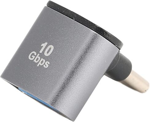 Right Angle USB C to USB Adapter, 10Gbps High Speed A to Type C Male Adapter with PVC Shell, for Phone Laptop Notebook Desktop Tablet in Kuwait