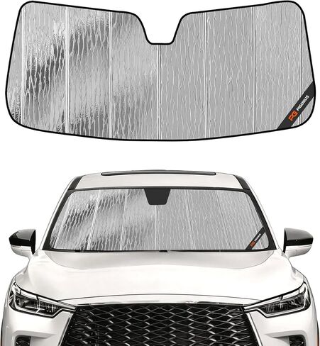 الزجاج الأمامي Sun Shade for Nissan Armada 2017-2024 ، لـ Infiniti QX80 2014-2024 ، لـ Infiniti QX56 2011-2013-Astraguard in Saudi Arabia