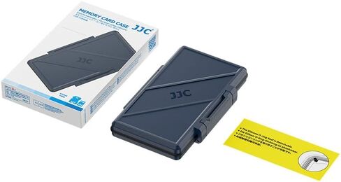 Blue 36 Slots Memory Card Case Water-Resistant Anti-Shock Memory Card Wallet for 24 Micro SD SDXC SDHC TF Cards and 12 SD SDXC SDHC Cards in Kuwait