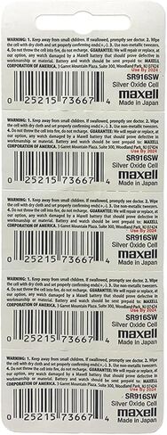5pk Maxell SR916SW SR68 SR916 373 بطارية ساعة أكسيد الفضة من ماكسيل in Kuwait