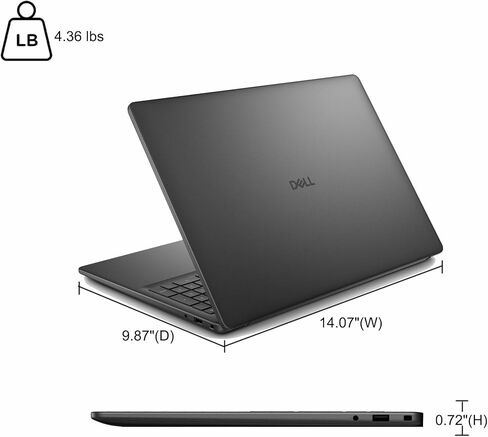 كمبيوتر محمول Dell 16 بشاشة لمس WUXGA مقاس 16 بوصة AMD 8-core Ryzen 7 250 وذاكرة وصول عشوائي 32 جيجابايت ومحرك أقراص SSD سعة 2 تيرابايت وإضاءة خلفية ExpressCharge Wi-Fi6 لمصمم الأعمال الاحترافي Win11 in Kuwait