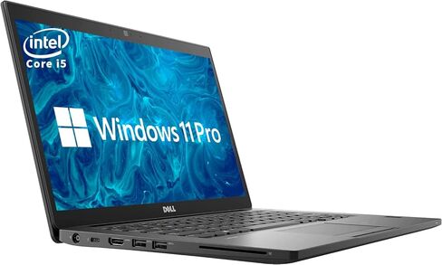 كمبيوتر محمول Dell Latitude 7490 مقاس 14 بوصة، Intel Core i5-8250U، ذاكرة الوصول العشوائي DDR4 سعة 16 جيجابايت، SSD 256 جيجابايت، لوحة مفاتيح بإضاءة خلفية، كاميرا ويب، HDMI، نوع C، Windows 11 Pro (متجدد) in Kuwait