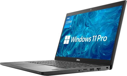 كمبيوتر محمول Dell Latitude 7490 مقاس 14 بوصة، Intel Core i5-8250U، ذاكرة الوصول العشوائي DDR4 سعة 16 جيجابايت، SSD 256 جيجابايت، لوحة مفاتيح بإضاءة خلفية، كاميرا ويب، HDMI، نوع C، Windows 11 Pro (متجدد) in Kuwait