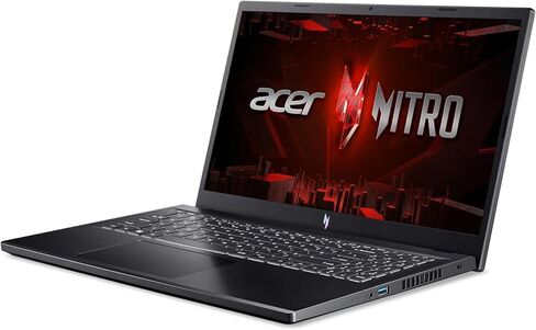 كمبيوتر محمول للألعاب acer Nitro V Intel i5-13420H 8GB 512GB SSD 15.6in FHD HDMI لوحة مفاتيح بإضاءة خلفية NVIDIA RTX 3050 6GB Win 11 (متجدد) in Kuwait