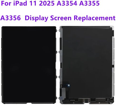 11" for iPad 11th Gen LCD Screen Replacement 11 (2025) A3355 A3354 A3356 Display Screen Repair Kit Assembly with Tools（Only LCD NOT Touch Screen） in Kuwait