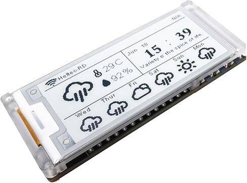 Meshtastic 2.13 بوصة أسود أبيض حبر إلكتروني شاشة ذكية SX1262 LoRa Chip ESP32-S3R8 IoT Development Kit 902-928MHz مع BLE WiFi متوافق مع Arduino in Kuwait