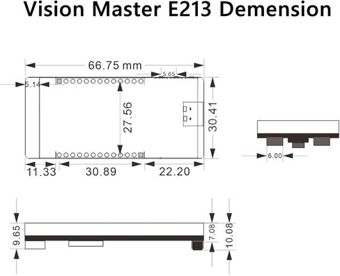 Meshtastic 2.13 بوصة أسود أبيض حبر إلكتروني شاشة ذكية SX1262 LoRa Chip ESP32-S3R8 IoT Development Kit 902-928MHz مع BLE WiFi متوافق مع Arduino in Kuwait
