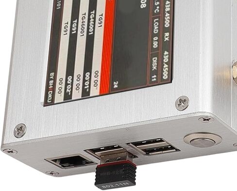 لوحة نقطة اتصال مزدوجة MMDVM، مودم صوتي رقمي متعدد الأوضاع يدعم C4FM DMR DSTAR P25 مع علبة ألومنيوم وشاشة ملونة 4.3 بوصة، ذاكرة مدمجة 8 جيجا in Kuwait