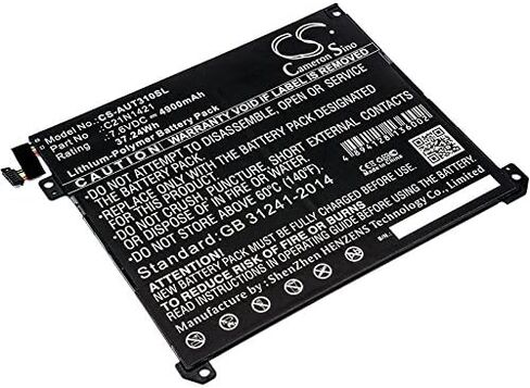 Cameron Sino Battery for Transformer Book T300chi, T300CHI-FL073H, T300CHI-FH002H, T300CHI-FL097H, T300CHI-FH003H, T300CHI-FL021T PN:Asus 0B200-01520000, C21N1421 4900mAh in Kuwait