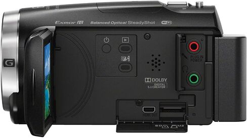 كاميرا الفيديو Sony HDR-CX675 Full HD Handycam، زووم بصري 30x، خاصية التثبيت البصري المتوازن، كاميرا فيديو مدمجة لمدونات الفيديو وحفلات السفر (HDRCX675/B) + بطاقة 32 جيجابايت + ضوء LED + حقيبة كاميرا + المزيد in Kuwait