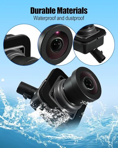 68144068AC Rear View Back Up Camera Compatible with Chrysler Pacifica Voyager Ram 1500 Maserati Ghibli Levante 2017-2022, Car Rear View Assist Reversing Camera Replace 68144068AD 68417514AA in Kuwait