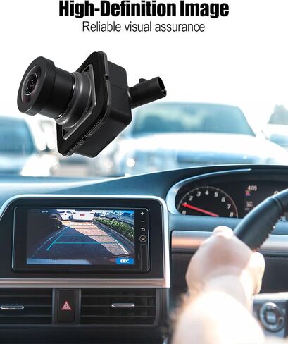 68144068AC Rear View Back Up Camera Compatible with Chrysler Pacifica Voyager Ram 1500 Maserati Ghibli Levante 2017-2022, Car Rear View Assist Reversing Camera Replace 68144068AD 68417514AA in Kuwait