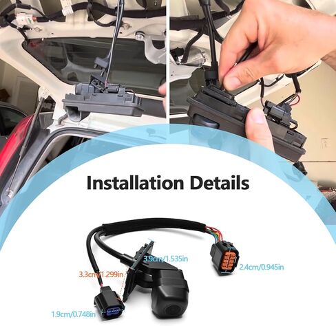 99241-K0000 Rear View Backup Camera Compatible with Kia Soul EX LX 2020 2021 2022 1.6L 2.0L Replaces 99241K0000 in Kuwait