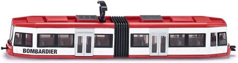 Siku 1895, Tram, 1:87, Metal/Plastic, Red/White, Compatible with Other Toys in Saudi Arabia