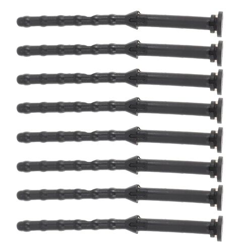 8pcs Computer Fan Mounting Screws with Silicone Shock Absorption Rivets for PC Case Cooling, Black Noise Reduction Hardware for Computer Accessories in Kuwait