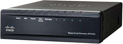 راوتر CISCO Dual Gigabit WAN VPN - RV042G-K9-NA (متجدد) in Kuwait