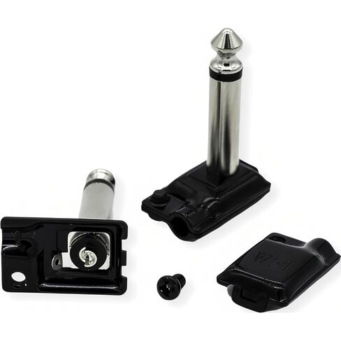 Evidence Audio ESP 1/4 Soldered Plug for Monorail and Other Cable, Right Angle, Mono, Black, Small in Kuwait