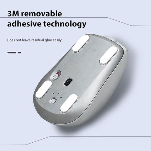 2 Sets MX Anywhere 3S Ice Mouse Skates, PTFE Replacement Feet Compatible with Logitech MX Anywhere 3/ 3S Wireless Mouse, Smooth Durable Upgrade Skates Pad (0.7mm/White) in Kuwait