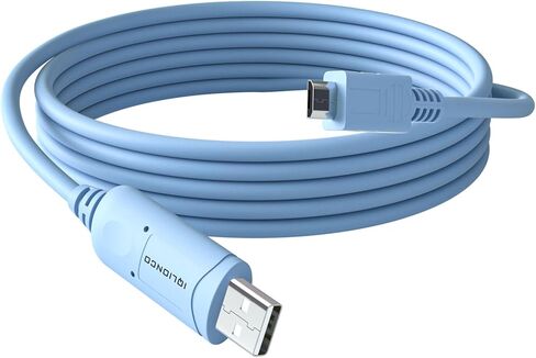 كابل وحدة تحكم USB FTDI بطول 6 أقدام إلى كابل وحدة تحكم USB صغير، كابل وحدة تحكم USB 2.0 متوافق مع أجهزة التوجيه الصناعية من سلسلة Cisco Catalyst IR1800 in Kuwait
