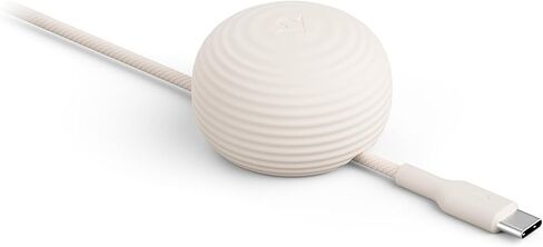 كابل Twelve South CableStay USB-C ومرساة مرجحة - كابل شحن USB-C بطول 5 أقدام (1.5 متر) إلى USB-C بقدرة 60 وات، وحامل كابل مكتبي لأجهزة iPhone وiPad وAirPods وMacBook Air والمزيد (Slate) in Kuwait
