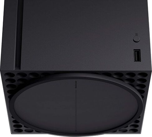 وحدة تحكم ألعاب الفيديو Microsoft Xbox Series X 1 تيرابايت SSD + 1 وحدة تحكم ألعاب لاسلكية، أسود - ذاكرة الوصول العشوائي GDDR6 بسعة 16 جيجابايت، وحدة المعالجة المركزية 8X Cores Zen 2، 802.11AC WiFi، 8K HDR، 4K UHD Blu-Ray - كابل TWE HDMI (متجدد) in Kuwait