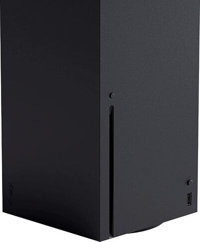 وحدة تحكم ألعاب الفيديو Microsoft Xbox Series X 1 تيرابايت SSD + 1 وحدة تحكم ألعاب لاسلكية، أسود - ذاكرة الوصول العشوائي GDDR6 بسعة 16 جيجابايت، وحدة المعالجة المركزية 8X Cores Zen 2، 802.11AC WiFi، 8K HDR، 4K UHD Blu-Ray - كابل TWE HDMI (متجدد) in Kuwait