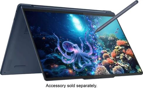 لينوفو يوجا 9i 2 في 1 إصدار Aura 14 بوصة Copilot+ كمبيوتر محمول مع شاشة لمس 14.0 بوصة 4K OLED، Intel Ultra 7 258V 8-Core، ذاكرة الوصول العشوائي 32 جيجابايت، 1 تيرابايت M.2 NVMe SSD، Windows 11 Pro - أزرق كوزميك in Kuwait