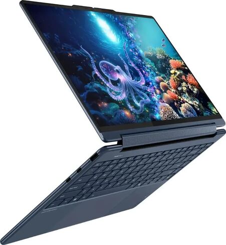 لينوفو يوجا 9i 2 في 1 إصدار Aura 14 بوصة Copilot+ كمبيوتر محمول مع شاشة لمس 14.0 بوصة 4K OLED، Intel Ultra 7 258V 8-Core، ذاكرة الوصول العشوائي 32 جيجابايت، 1 تيرابايت M.2 NVMe SSD، Windows 11 Pro - أزرق كوزميك in Kuwait