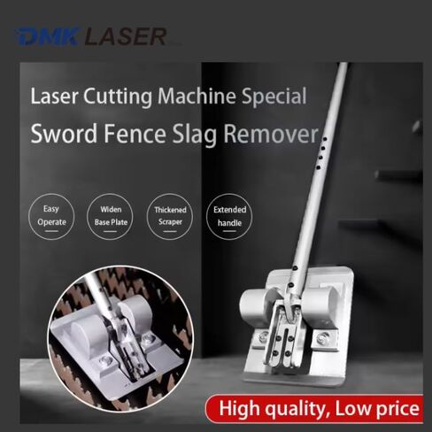 DMK Laser Cutting Machine Special Slag Remover Table Rack Waste Slag Cleaning Laser Sword Grating Slag Remover Slag Cleaning Removal (basic model) in Saudi Arabia
