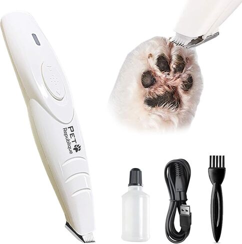 ماكينة قص شعر الكلاب الصغيرة من بت ريبابليك لتفصيل الكفوف ومنطقة الوجه - جميع أنواع الفراء وجميع أحجام الكلاب والقطط والحيوانات الأليفة in Saudi Arabia