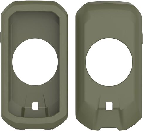 doogjtwosea، مناسب لبرنامج الترميز Garmin Edge 1050، حافظة حماية كاملة من السيليكون، مقاومة للماء والسقوط (زيتوني) in Kuwait