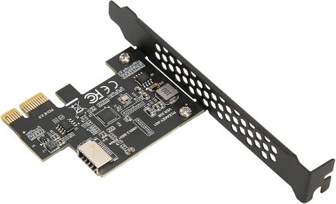 Yinhing PCIe إلى Type E PCIe إلى USB C USB C X1 3.2 بطاقة توسيع 5 جيجابت في الثانية عالية السرعة من النوع E 20PIN لسطح المكتب تدعم الاتصال الأمامي PCI Gen (X1 USB3.2) in Kuwait