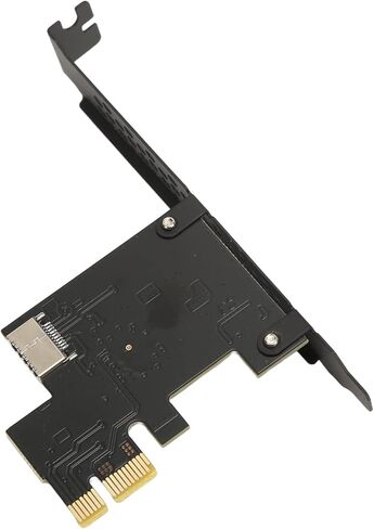 Yinhing PCIe إلى Type E PCIe إلى USB C USB C X1 3.2 بطاقة توسيع 5 جيجابت في الثانية عالية السرعة من النوع E 20PIN لسطح المكتب تدعم الاتصال الأمامي PCI Gen (X1 USB3.2) in Kuwait