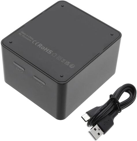 2-Slot Desktop Charger for Leica Q2, Q3, SL2, SL2S,19 531 Replacement PN: 19 531, BP-SCL6, LC-SCL6 in Kuwait