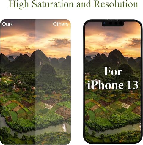 for iPhone 13 Screen Replacement 6.7 inch (Models: A2631 A2634 A2635 A2633 A2482) with Ear Speaker Flex Cable Proximity Sensor Display Digitizer Assembly with Repair Tools in Kuwait