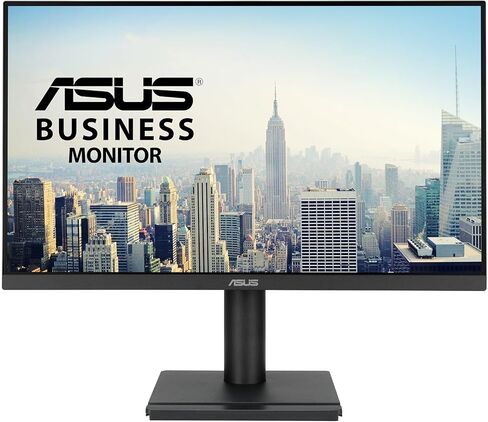 شاشة الأعمال ASUS مقاس 24 بوصة بدقة 1080 بكسل (VA249QGS) - IPS، دقة عالية كاملة، بدون إطار، 120 هرتز، مزامنة متكيفة، 1 مللي ثانية، HDMI، منفذ DisplayPort، VGA، العناية بالعين، إضاءة زرقاء منخفضة، مريحة، قابلة للتركيب على الحائط وفقًا لمعايير VESA، ضمان 3  in Kuwait