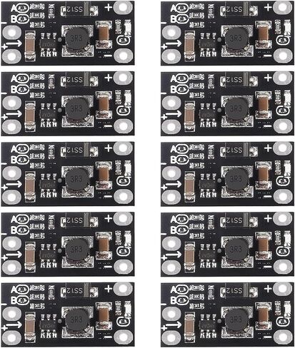 10Pcs Mini Boost Module 3.7V to 5V/8V/9V/12V Step Up Board 1.5A with LED Indicator DIY Voltage Multi-Function DC-DC Boost Converter Module 3.7V to 12V in Kuwait