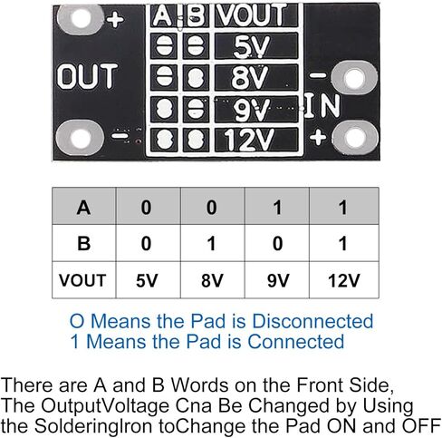 10Pcs Mini Boost Module 3.7V to 5V/8V/9V/12V Step Up Board 1.5A with LED Indicator DIY Voltage Multi-Function DC-DC Boost Converter Module 3.7V to 12V in Kuwait