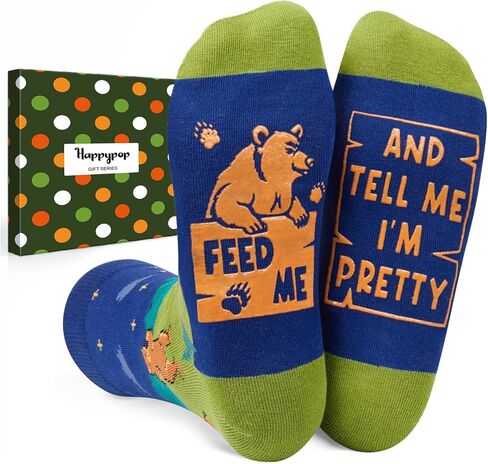 HAPPYPOP Funny Socks Dinosaur Gifts for Boys Dinosaur Gifts for Girls, Crazy Dinosaur Socks Women Dino Socks Men in Saudi Arabia